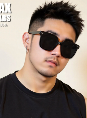 TR150mm大脸高清尼龙黑框墨镜