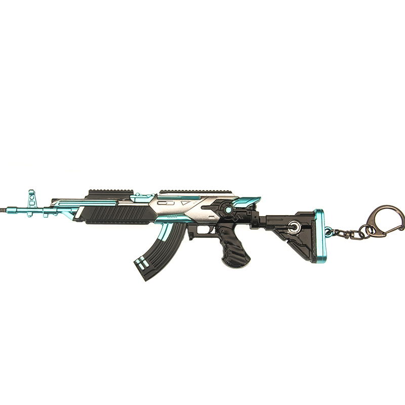 绝地求生激战未来M762步枪吃鸡装备金属玩具枪模型仿真合金枪摆件-图3