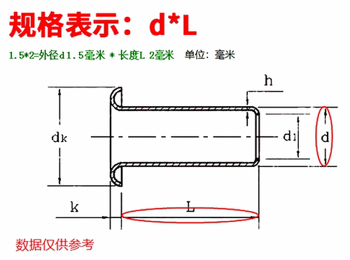 国标空心铜铆钉铜铆钉扣铜鸡眼过孔0.9M1M1.1M1.2M1.3M1.5M2.53-6-图2