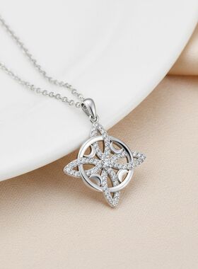 卡漫其跨境爆款饰品亚马逊希音tk凯尔特项链女轻奢小众高级感个性