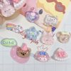 Cartoon Cake Rabbit Translucent Cream Glue Resin Accessories