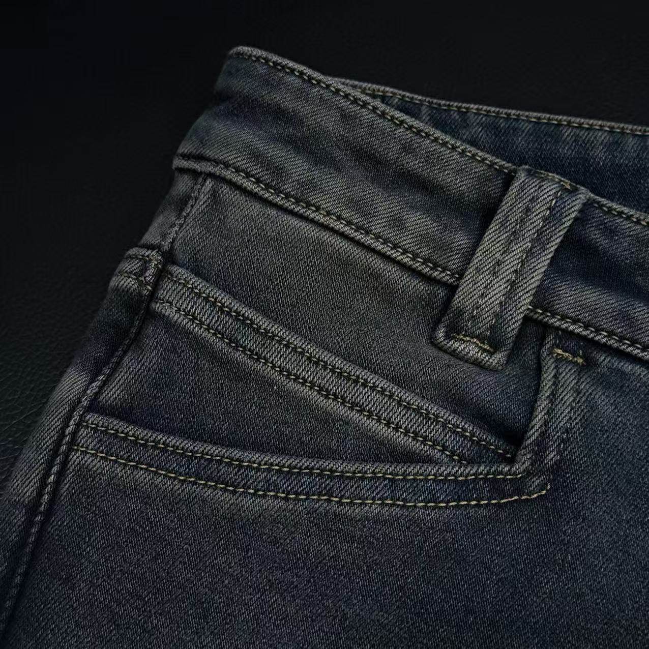 01/16W 高端定制！四面弹加绒喇叭牛仔裤2026新款高腰显瘦喇叭885,淘宝优惠券,粉丝福利购,淘宝优惠卷