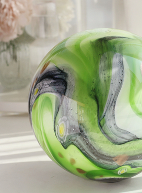 琉璃摆件星球工艺品创意家居饰品