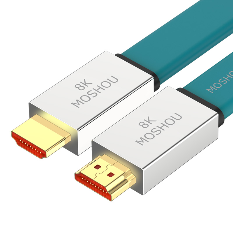 魔兽2.1版高清HDMI线单晶铜镀银8K@60Hz 4K@120Hz电视投影视频线 - 图1