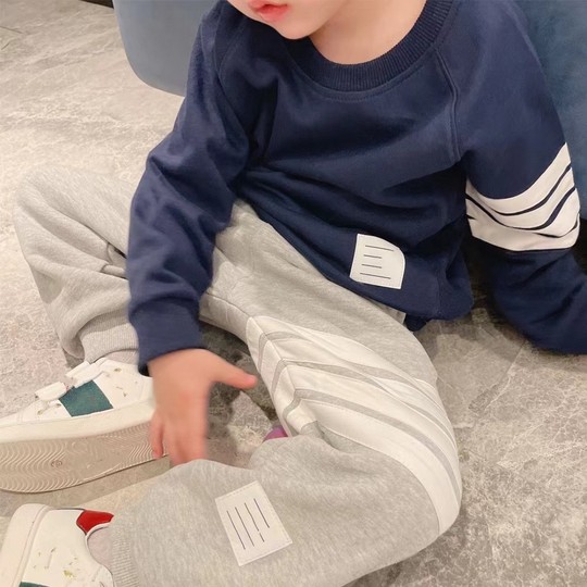 Four-bar sweatpants plus velvet and thickened thermal sweatpants and leggings