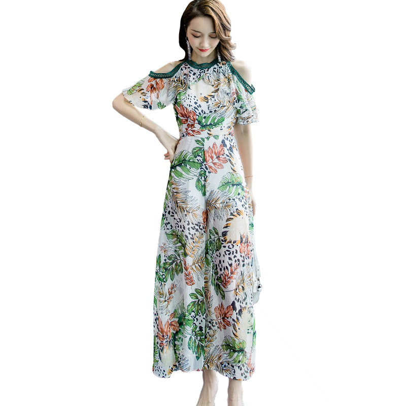 2020夏季新款海边度假裤裙连体裤 夏琪啦休闲裤