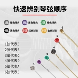 Сделанные гитарные струны Dadrio EZ920 Набор из 6 главных баллад MUJI GM EJ16 EZ910