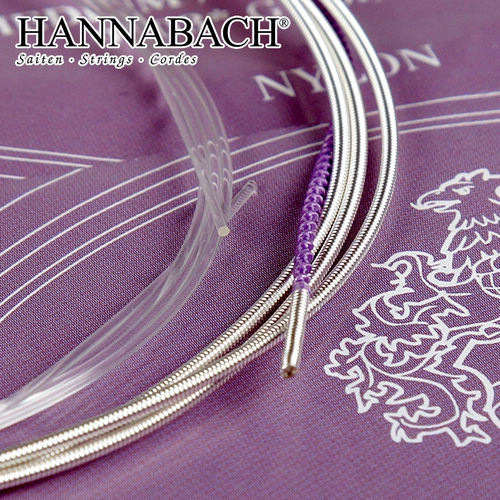 Германия Ханнабах Хансбах Классическая гитарная струна 950 титановый волокно 900 серебряный набор набор нейлоновых струн