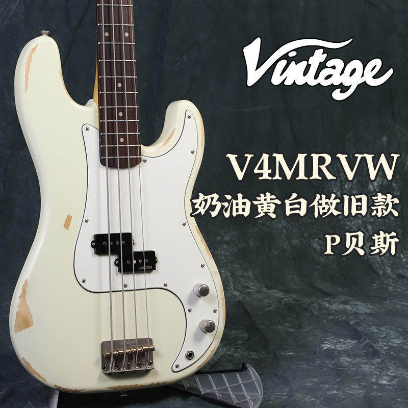 东乐vintage英特吉金属摇滚电贝斯 琦材乐器贝司-电贝司