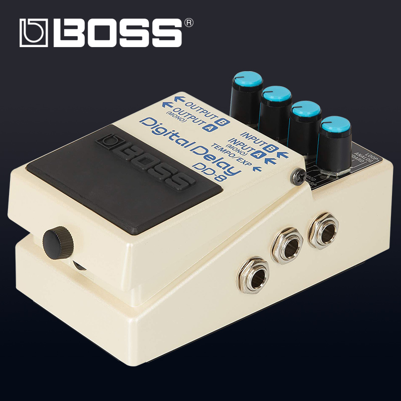 罗兰BOSS DD-8 数字延迟效果器LOOP乐句循环录音贝斯电木吉他单块 - 图0