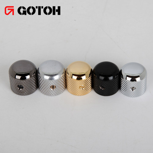 日本GOTOH VK1-18 19电吉他标准旋钮帽贝司音量音色金属控制旋钮 - 图2