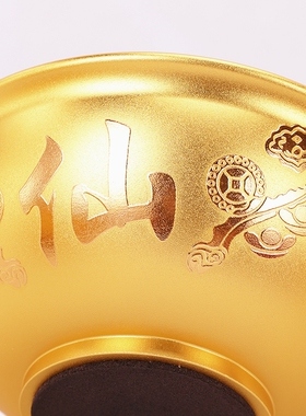 贡碗供佛净水前供斋菜堂