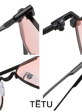 小红书方框男女通用防蓝光