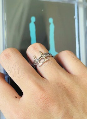 戒指 明星权志龙GD同款戒指应援周边高端戒指配饰小众