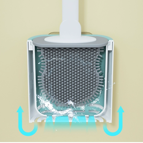 Увеличение туалета щетки кремниевой клей для мытья рук