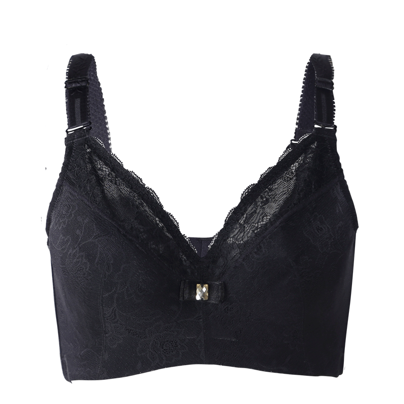 大胸显小缩胸全罩杯喂奶哺乳薄文胸 霏比内衣哺乳文胸