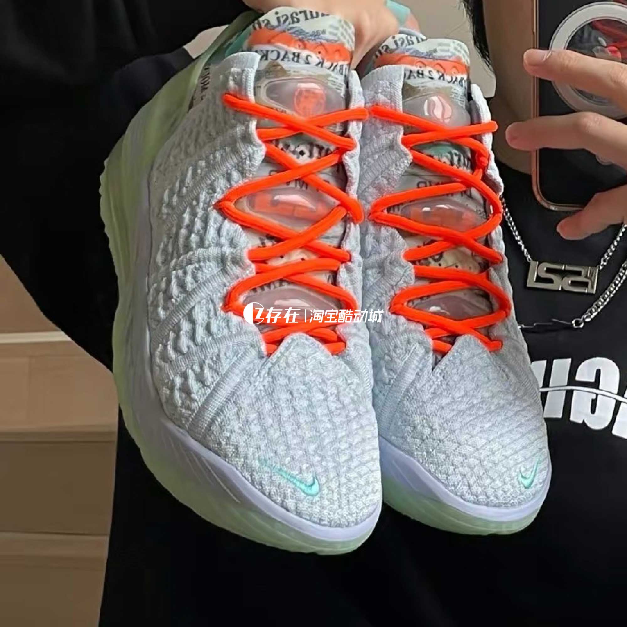 Nike LeBron 18 EP LBJ18詹姆斯紫金重器气垫篮球鞋DB7644 CQ9284 - 图1