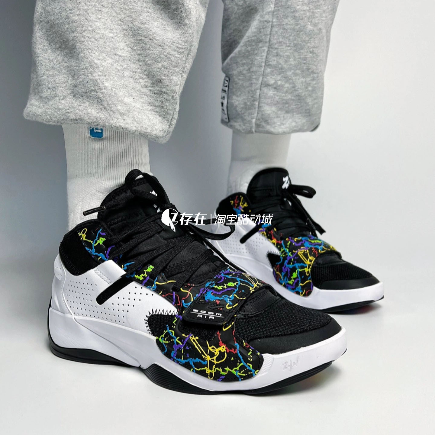 Nike/耐克 JORDAN ZION 2 PF 锡安2男女中帮实战篮球鞋DV1003-003 - 图2