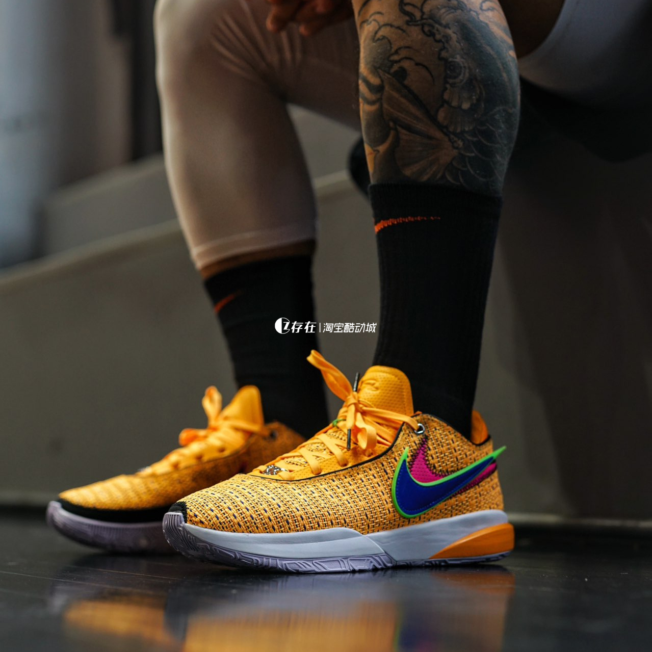 Nike/耐克Lebron 20 EP男子气垫防滑耐磨实战篮球鞋DJ5422 DV1190 - 图0