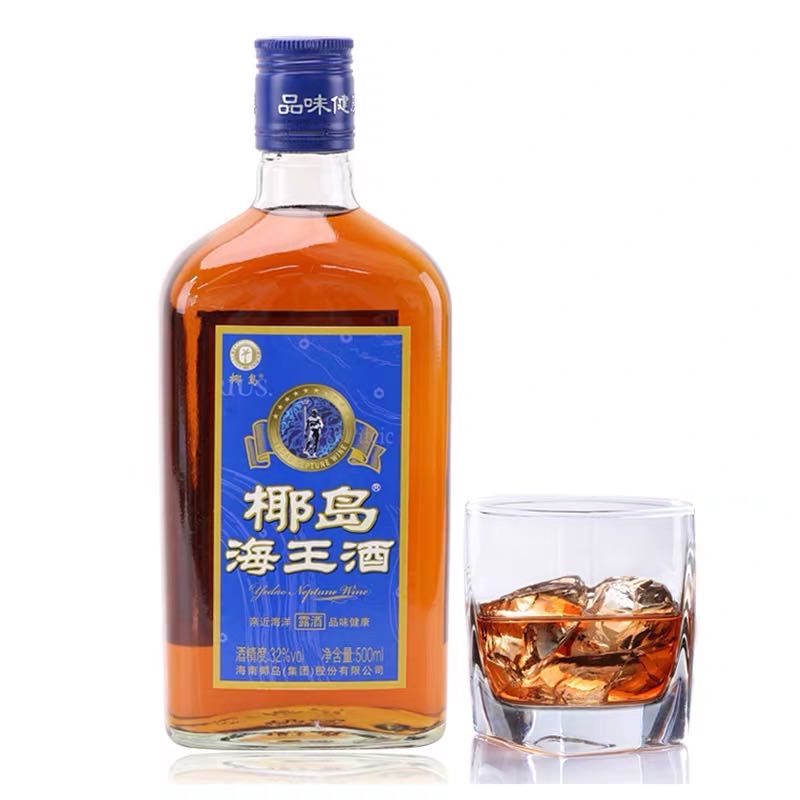 海南特椰岛海王酒 鹿龟酒500ml*2瓶/4瓶低度配制露酒养身酒包邮 - 图3