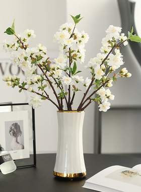 仿真樱花枝干田园风假花装饰客厅