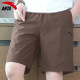 安踏短裤男士五分裤透气速干梭织外穿2025夏季新款健身跑步运动裤
