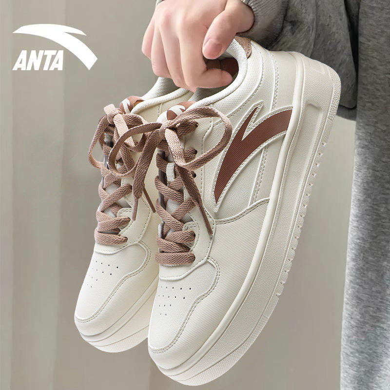 安踏板鞋女鞋休闲厚底学生轻便秋季新款小白鞋百搭官网旗舰运动鞋,淘宝优惠券,粉丝福利购,淘宝优惠卷