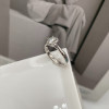 Flash sale Saturday fu 55-minute flower diamond ring, surrounded by diamonds, with great brilliance