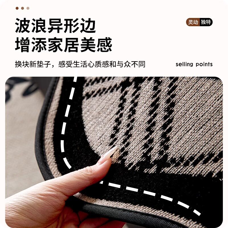 网红童趣萌宠异形皮沙发垫雪尼尔防滑四季通用轻奢高级感盖布直排