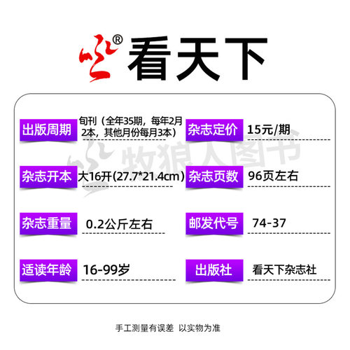 【多本可选】看天下杂志2026年7月15-20期功夫女足玩具总动员5AI给阿嬷的情书中国新闻vista生活娱乐L三联画报2026过刊 - 图2
