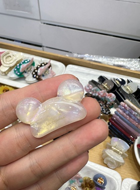 小熊耳朵可爱发夹刘海夹鸭嘴夹
