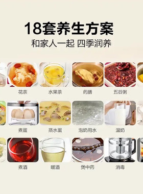 美的养生壶全自动定时定温煎药