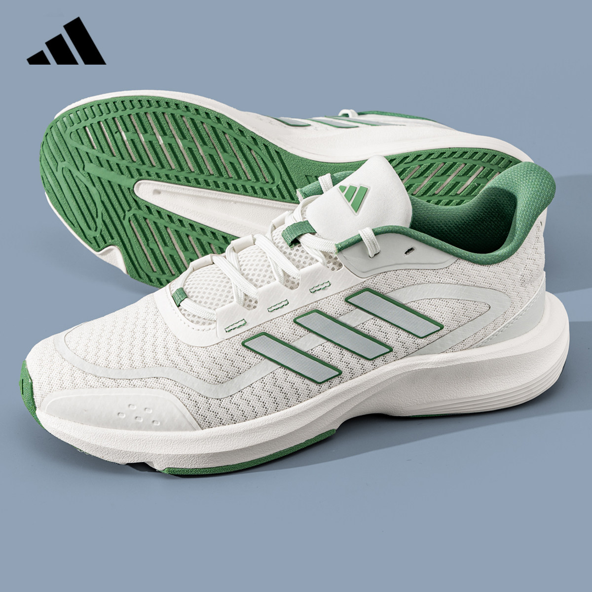 adidas阿迪达斯男跑步鞋秋季新款运动鞋减震软底跑鞋网面鞋JH5153,淘宝优惠券,粉丝福利购,淘宝优惠卷