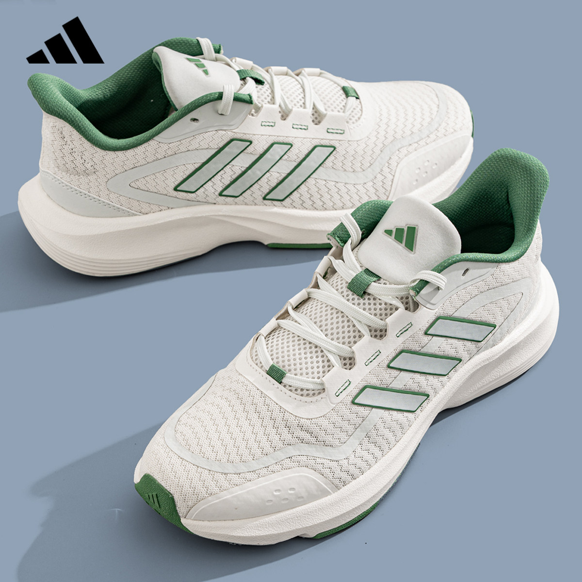 adidas阿迪达斯男跑步鞋秋季新款运动鞋减震软底跑鞋网面鞋JH5153,淘宝优惠券,粉丝福利购,淘宝优惠卷