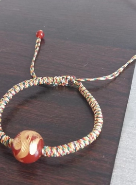 朱雀加补土五行绳手链可调节男款女款双十一货源充足