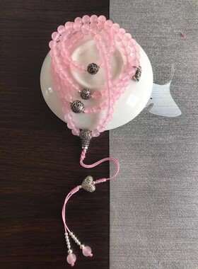 樱花石6MM手持长链四圈手串女生专款专柜正品