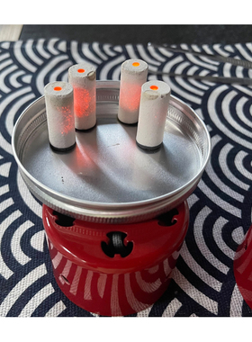 梅花专用无烟艾柱碳化黑色加药艾