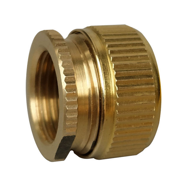 Water pipe joint 4 points inner wire outer teeth rotation 4 points