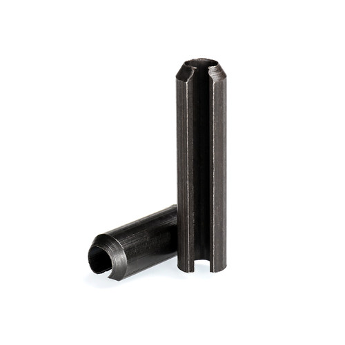 弹性销圆柱销钉 GB879 铁黑定位销空心销M1M234-M5M10开口销 销轴 - 图2