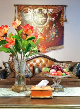 欧美水晶别墅会所摆件特价