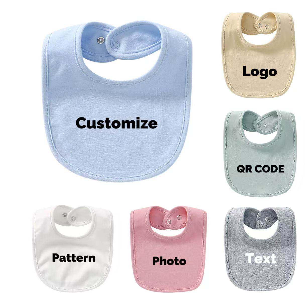 BB婴儿防水logo定制客制化围嘴订制印宝宝口水巾图案文字围兜,淘宝优惠券,粉丝福利购,淘宝优惠卷