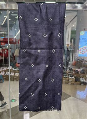 依文凯文凯利男女士商务高端纯绵羊毛围巾丝巾围脖披肩头巾880元