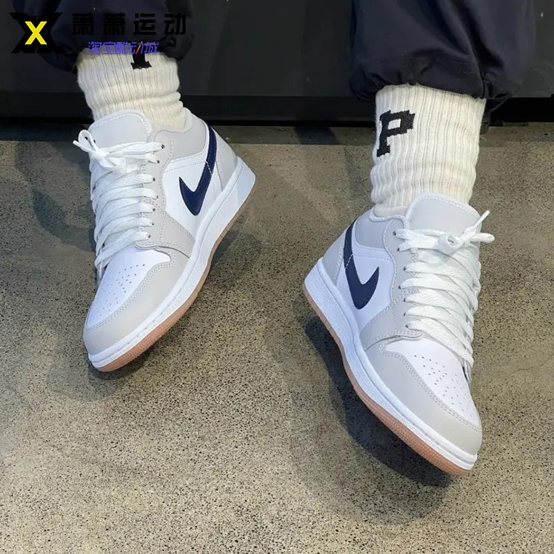 Nike Air Jordan 1 AJ1耐克复古篮球鞋经典运动板鞋553558-146 - 图1
