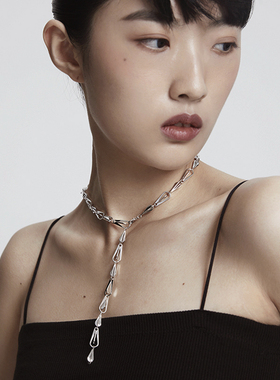 CHUNRAN眼泪系列高级感925银项链