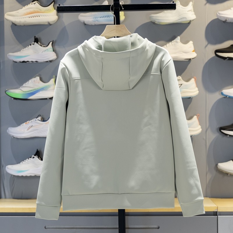 李宁针织连帽外套男子2025秋季新款健身系列开衫运动卫衣AFDVH25,淘宝优惠券,粉丝福利购,淘宝优惠卷