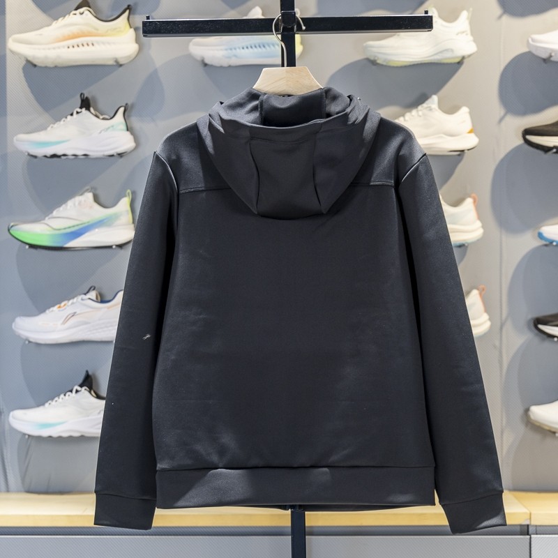 李宁针织连帽外套男子2025秋季新款健身系列开衫运动卫衣AFDVH25,淘宝优惠券,粉丝福利购,淘宝优惠卷