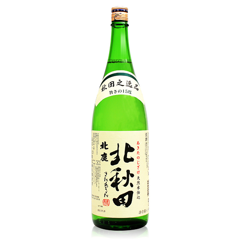 北鹿北秋田牌清酒1.8L日本原装进口洋酒米酒发酵酒酿造酒日式清酒 - 图3