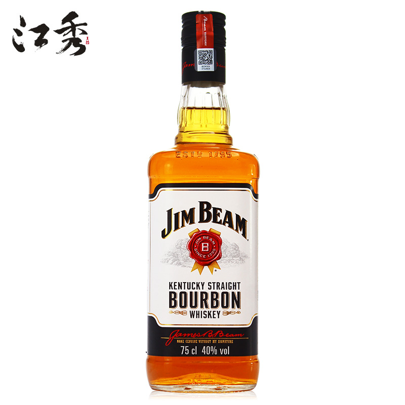 宾三得利金宾波本威士忌750ml原装进口洋酒JIMBEAM威士忌 - 图0