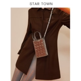 Серебряная портативная сумка для телефона, коллекция 2023