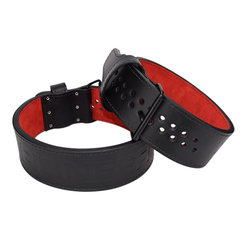 PIONEER先锋错扣13MM腰带美国牛皮多孔调节健美健身力量深蹲硬拉,淘宝优惠券,粉丝福利购,淘宝优惠卷